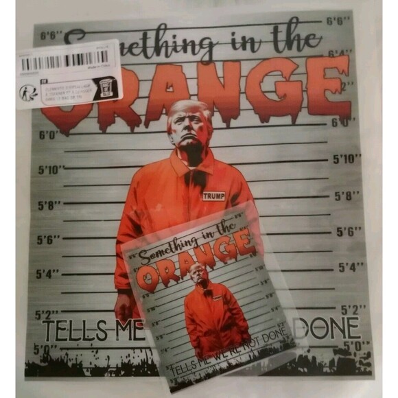 Lot Of 7 Trump Iron On Transfers For T-Shirts 2024 Crafts NIP - Picture 4 of 5